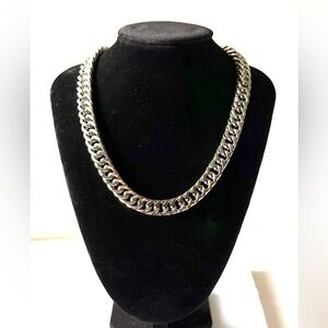 Men’s Miami Cuban Link Chain Necklace 12mm × 18" Long New